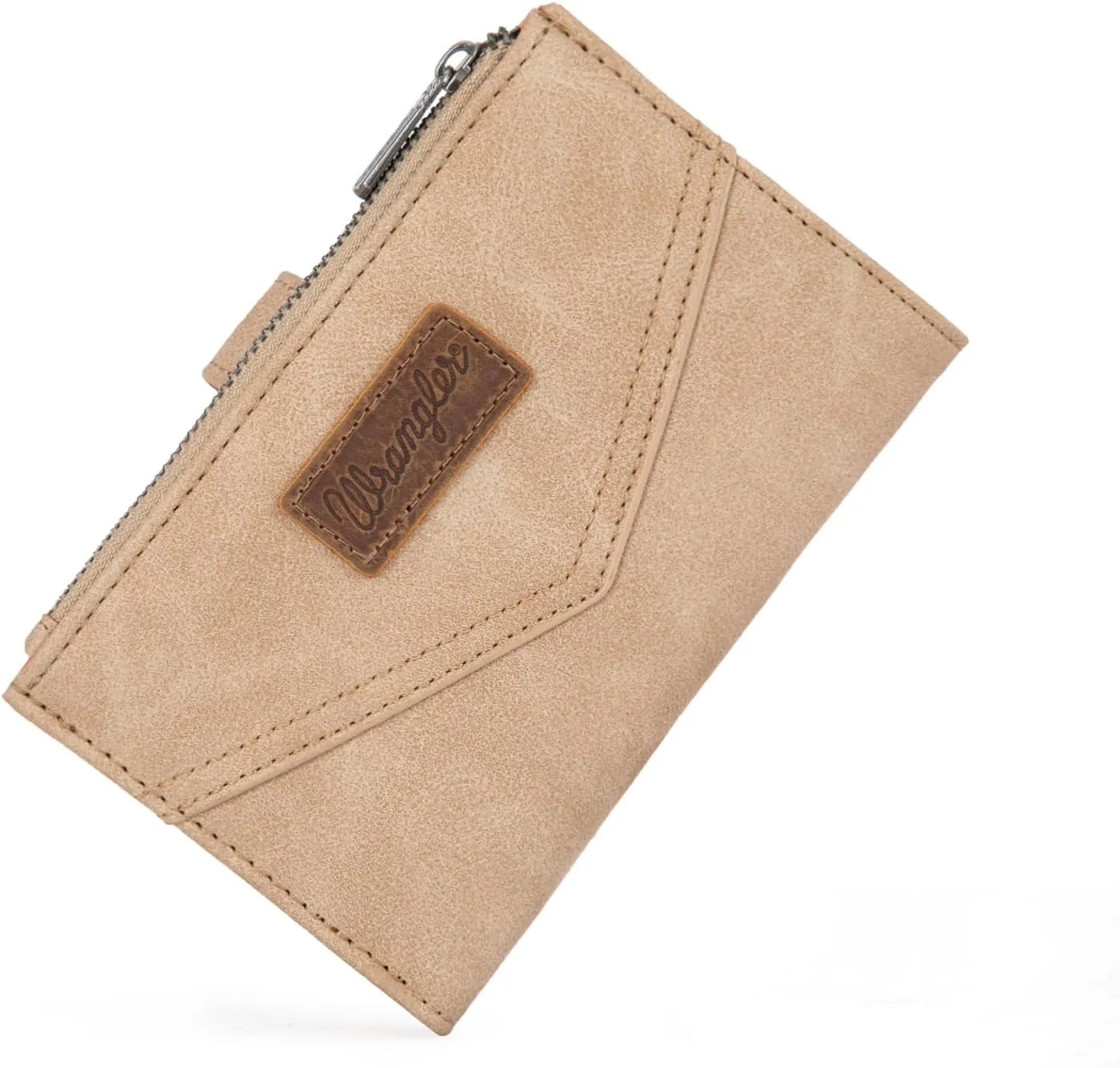 × Wrangler Small Wallet for Women Designer Bifold Wallet Women'S Wallets, Card Cases & Money Organizers, Beige