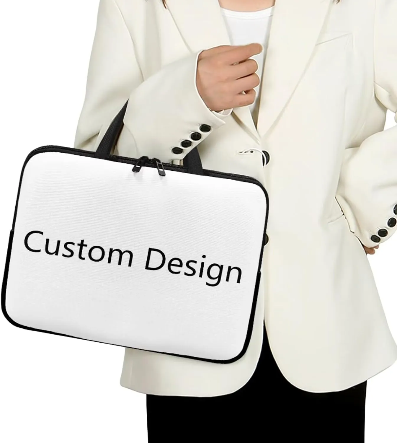 10-17Inch Laptop Bag Sleeve Case with padded handle for Pad/Netbook/Tablet/Reader