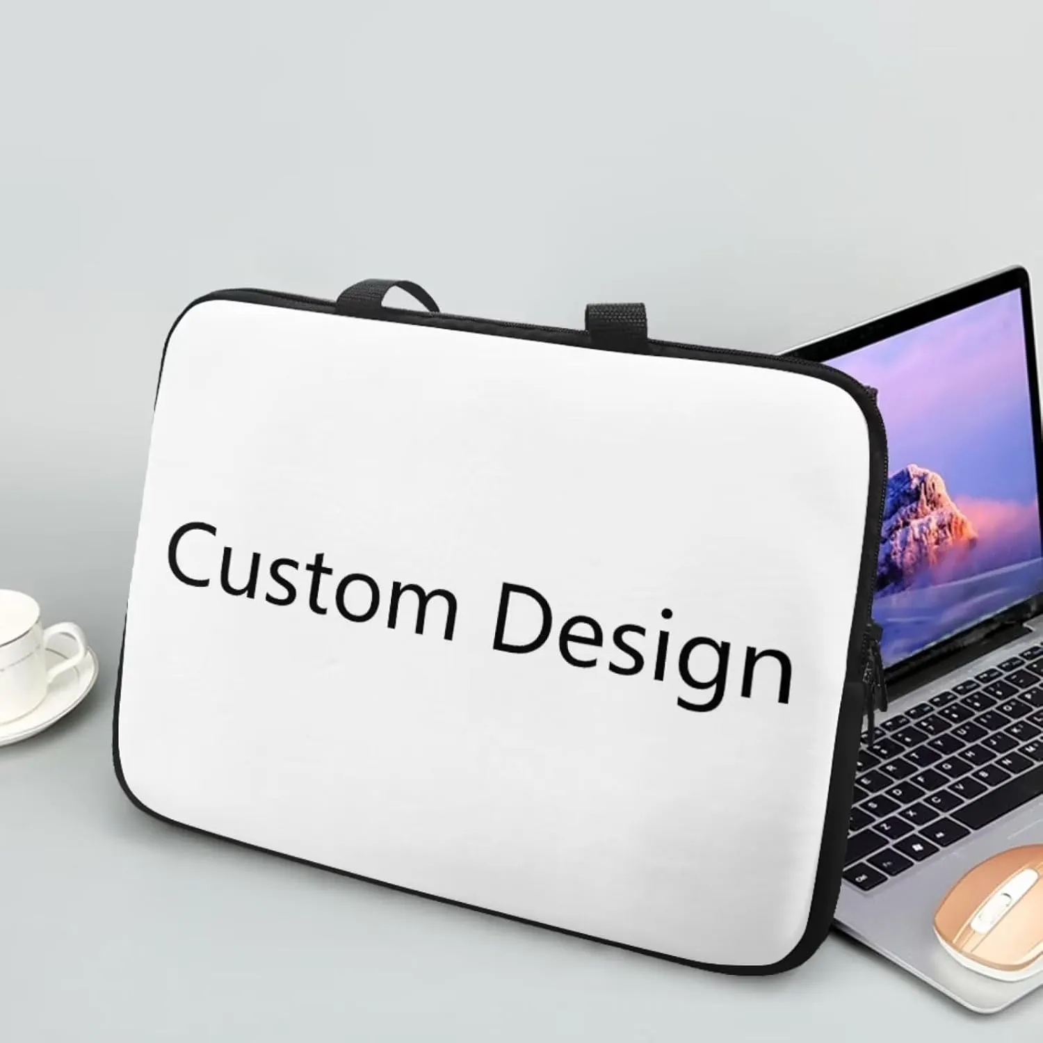 10-17Inch Laptop Bag Sleeve Case with padded handle for Pad/Netbook/Tablet/Reader