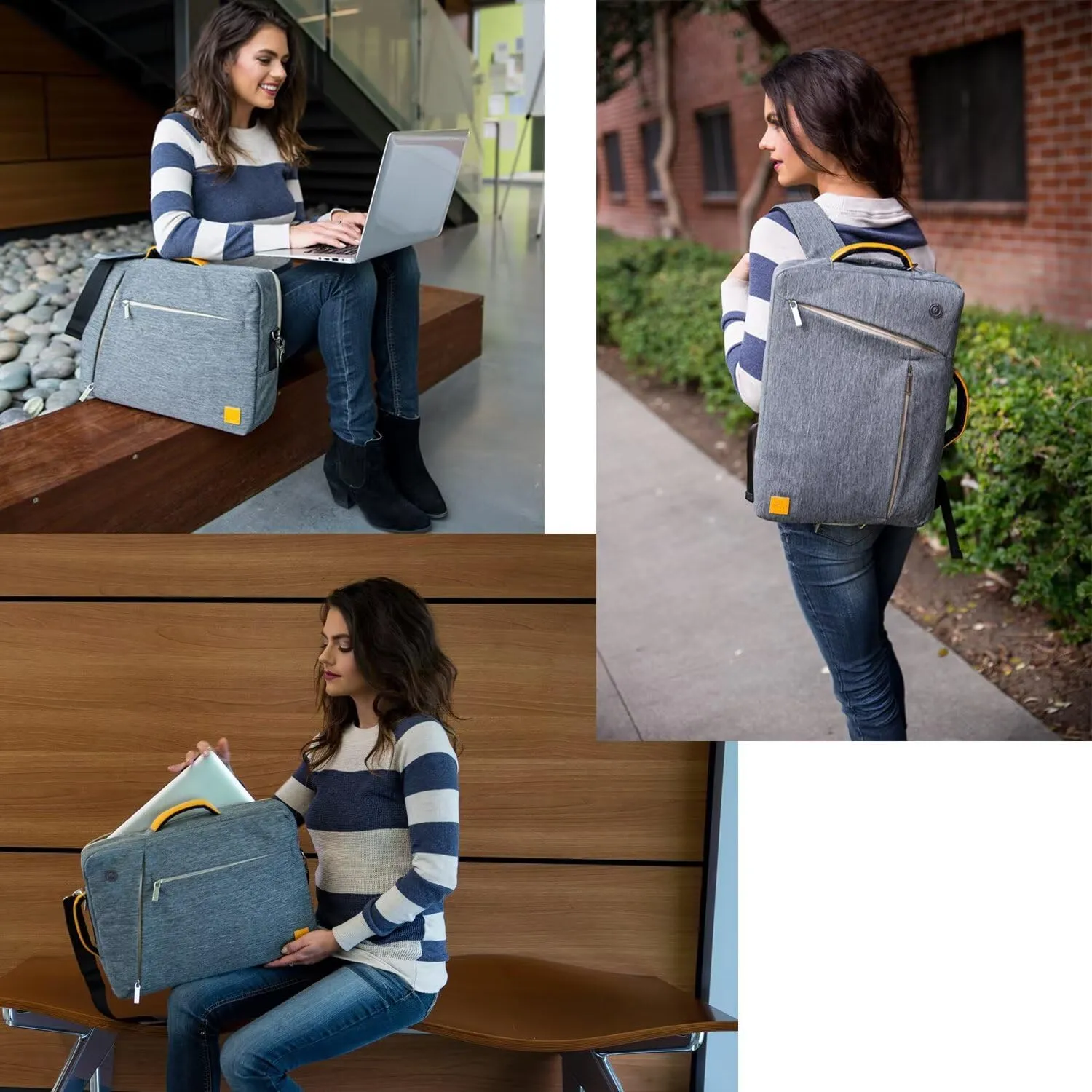 11 to 13 in Laptop Shoulder Bag Compatible with Dell Latitude 7230 Rugged 3320, XPS 13 9350 9345 9340 9320 9315 9310 9305