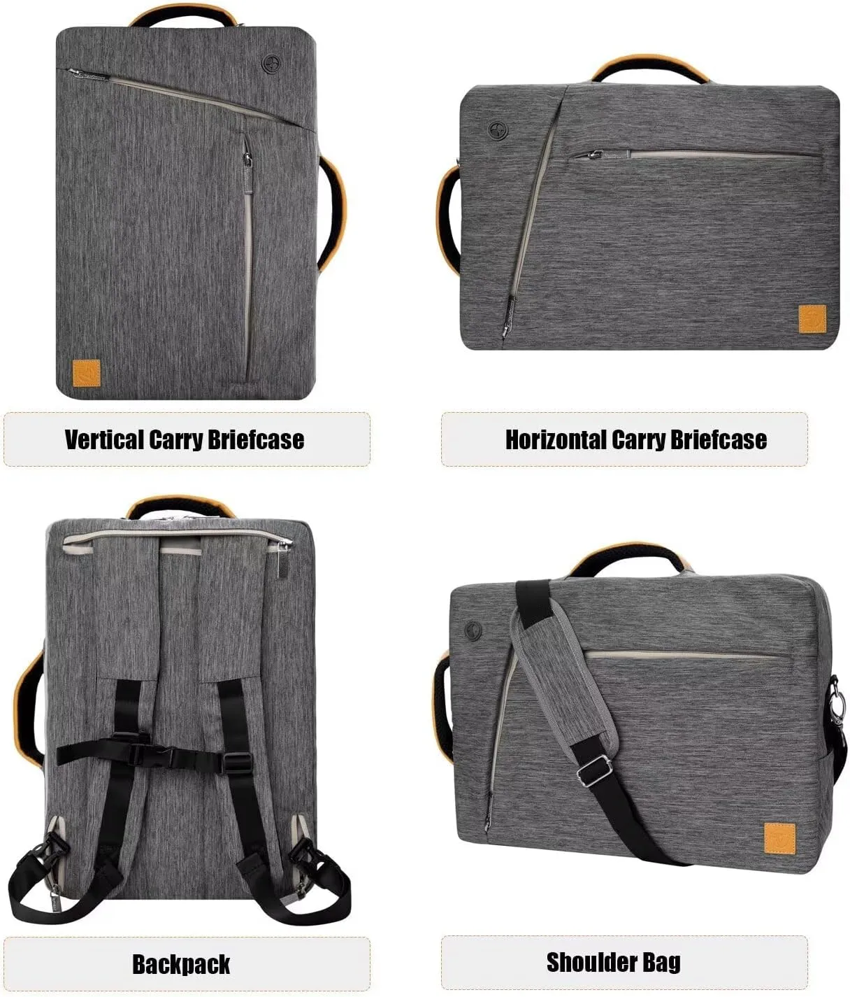 11 to 13 in Laptop Shoulder Bag Compatible with Dell Latitude 7230 Rugged 3320, XPS 13 9350 9345 9340 9320 9315 9310 9305