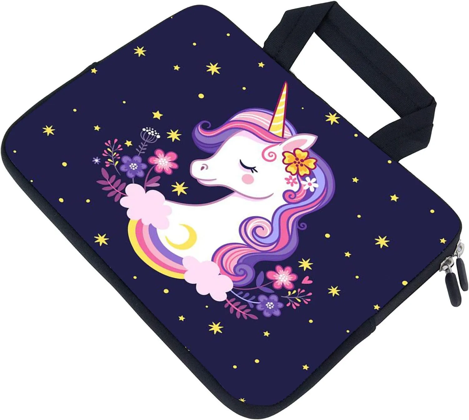 11" 11.6" 12" 12.1" 12.5 inch Laptop Carrying Bag Chromebook Case Notebook Ultrabook Bag Tablet Cover Neoprene Sleeve Fit Apple MacBook Air Samsung Google Acer HP DELL Lenovo Asus (RYD12-15)
