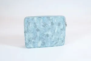 11" Laptop Cover of Vintage Kimono Fabric