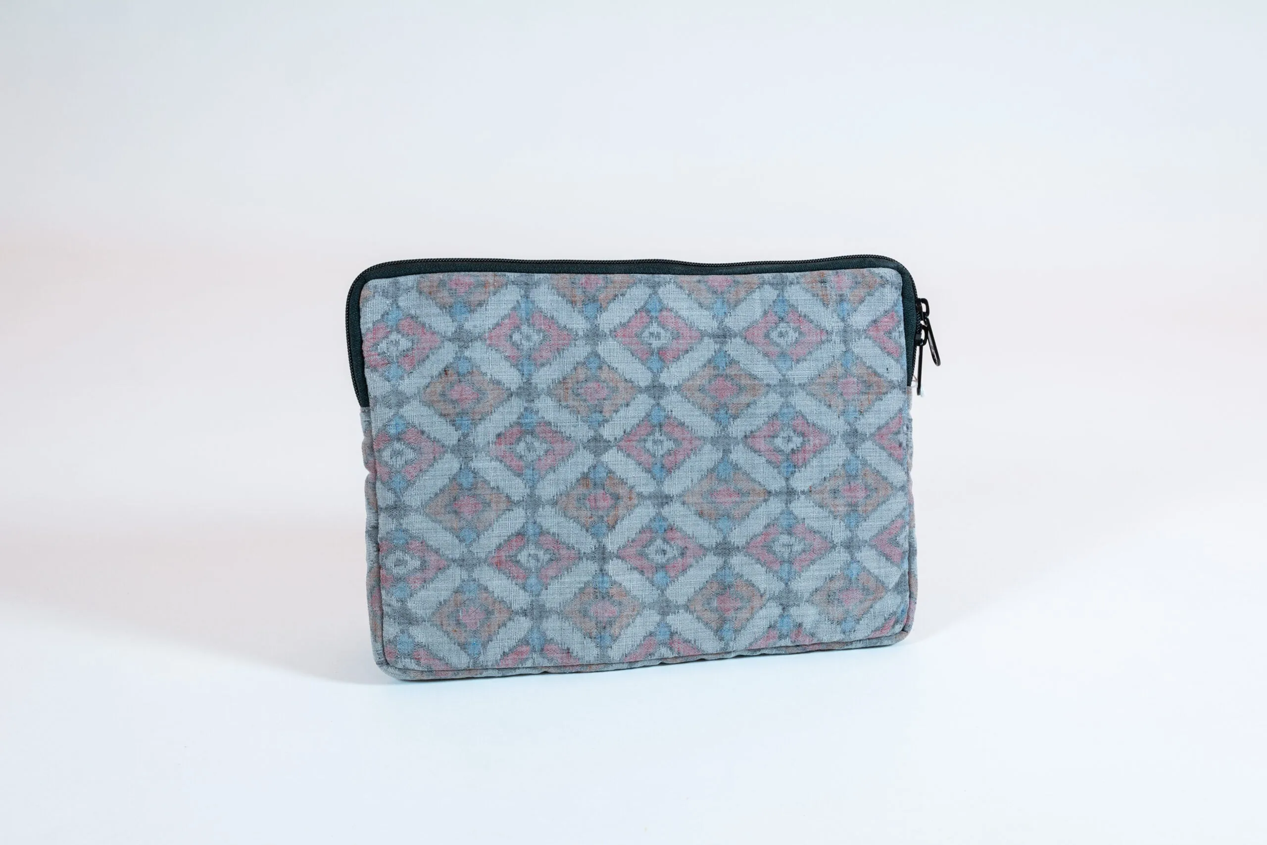 11" Laptop Cover of Vintage Kimono Fabric