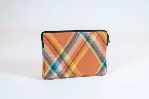 11" Laptop Cover of Vintage Kimono Fabric