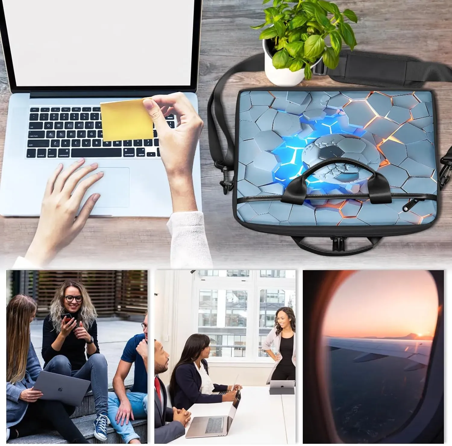 13-15 Inch Basketball Handy Laptop Bag Basketball kids Shoulder Laptop Bag For Work, School, Travel And More