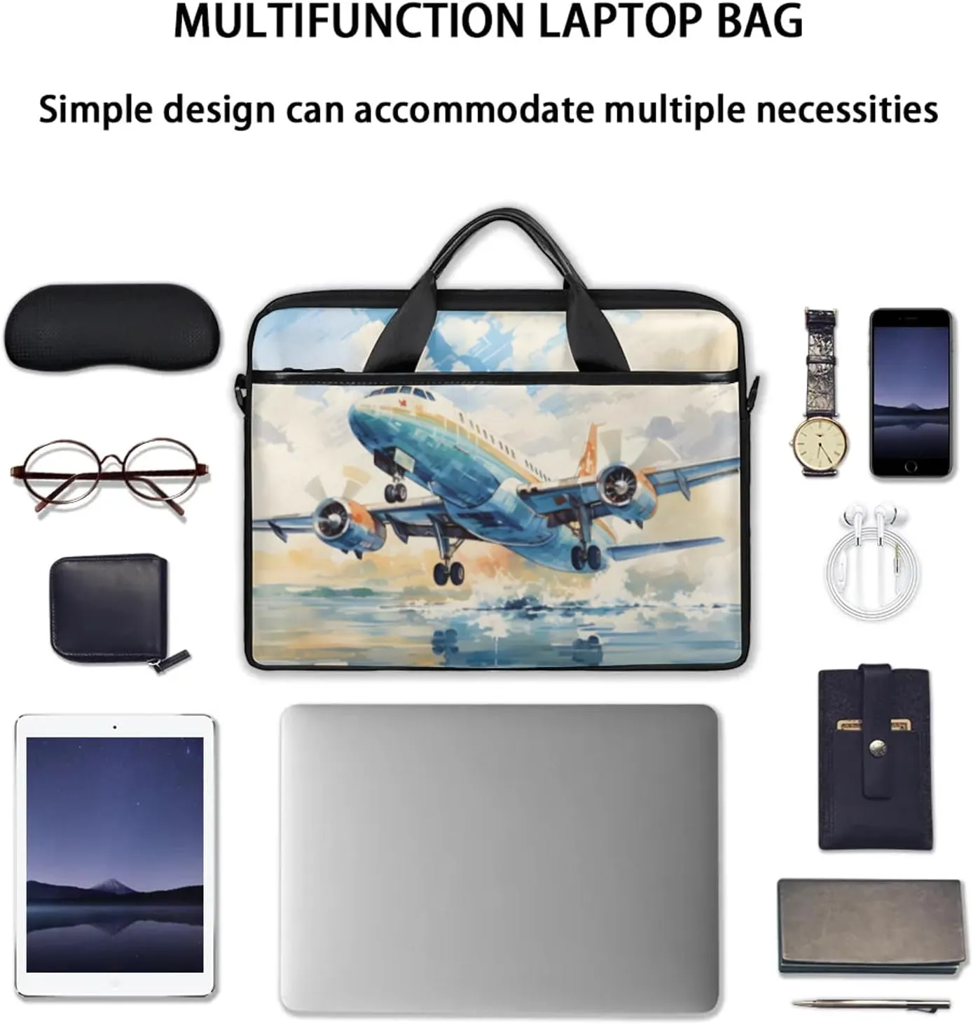 13-15 Inch Trucks Handy Laptop Bag Diggers Shoulder Laptop Bag For Work, School, Travel And More