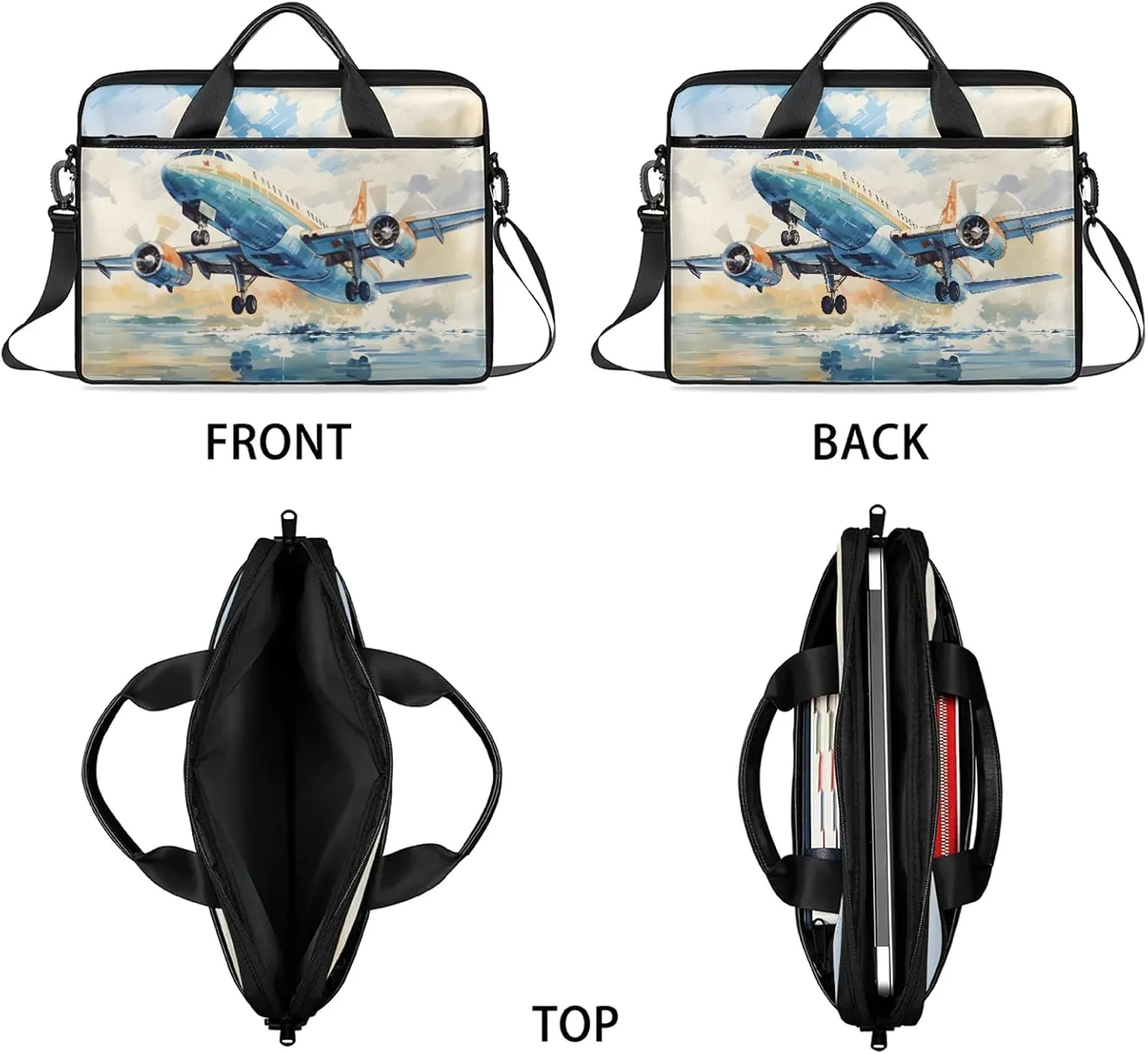 13-15 Inch Trucks Handy Laptop Bag Diggers Shoulder Laptop Bag For Work, School, Travel And More