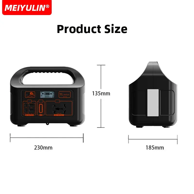 150W Portable VRLA Power Station 220V/110V Solar Generator 144Wh Outdoor Emergency External Mobile Battery Powerbank For Camping
