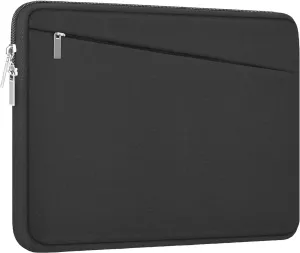 15.6 inch Laptop Case, Durable Computer Carrying Bag Protective Case Briefcase Handbag with Front Pocket, Laptop Sleeve Cover for 15.6 Inch HP, Dell, Lenovo, Asus, Notebook, Grey