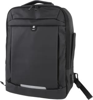 15.6in Laptop Backpack with Reflective Straps, USB Charging Port, for Travel, Business, College, Thickened Hand Strap