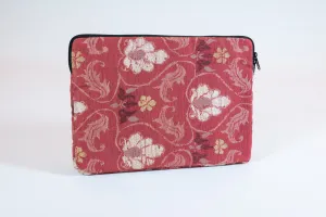 15" Laptop Bag of Vintage Kimono Fabric