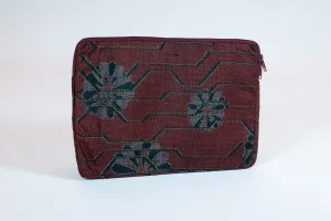 15" Laptop Cover of Vintage Kimono Fabric