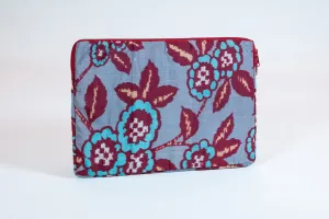 15" Laptop Cover of Vintage Kimono Fabric
