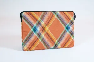 15" Laptop Cover of Vintage Kimono Fabric