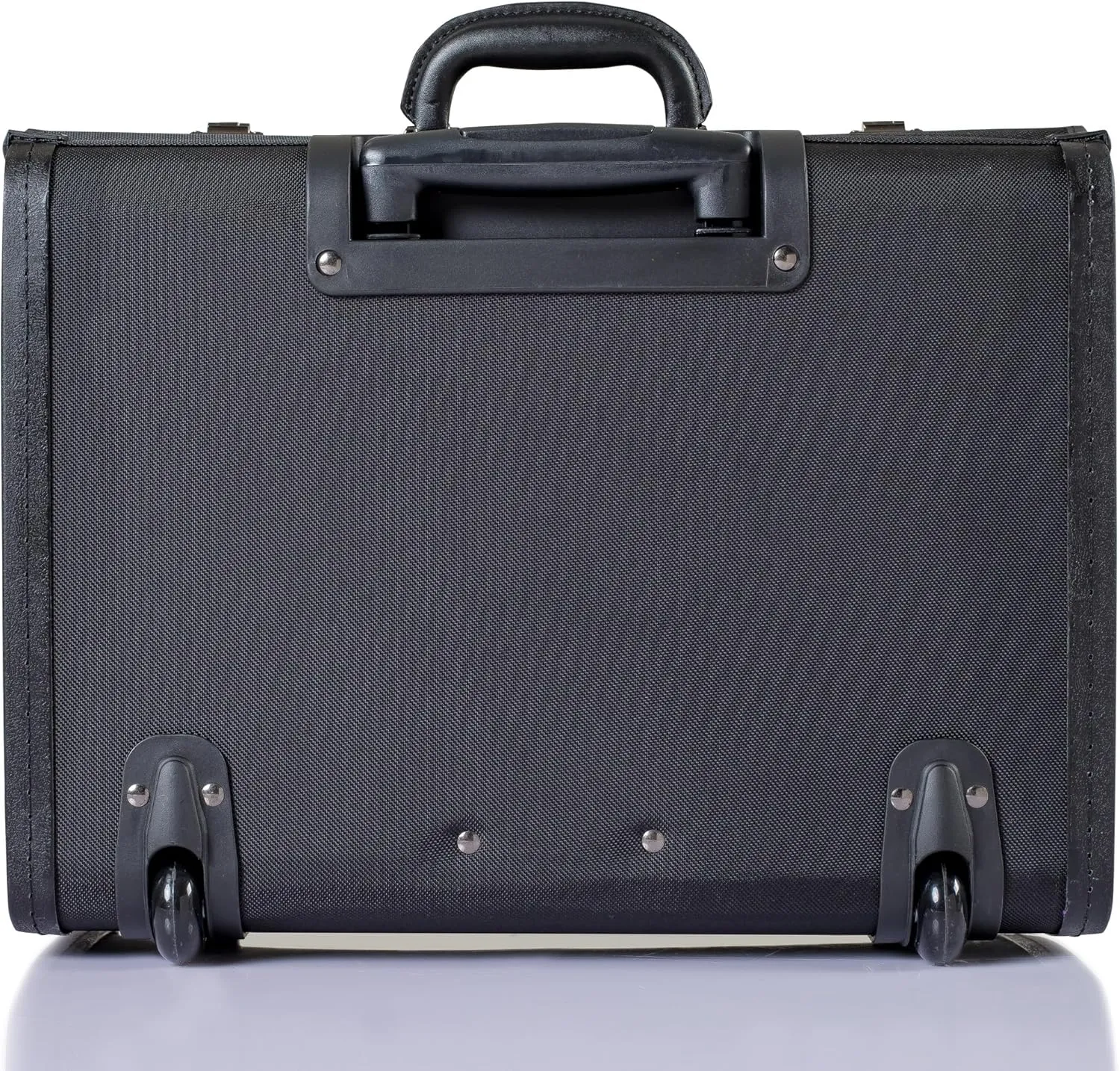 19 Wheeled Briefcase Rolling Case Sales Sample Pilot Lawyer Attache