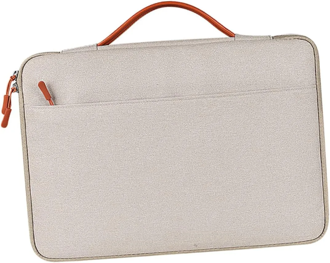1pc Laptop Pouch with Smooth Zipper Lightweight Notebook Carrying Bag for More for Office Business Leisure and Entertainment