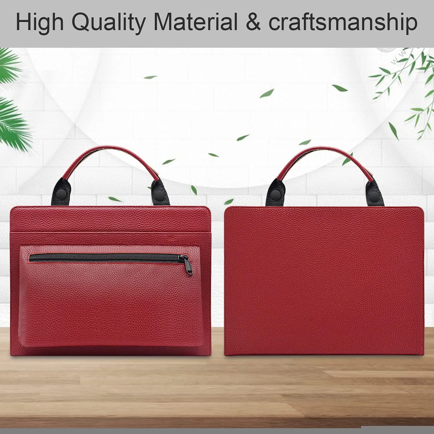 2 in 1 Protective Case   Portable Bag for 13.3" Samsung Galaxy Book S SM-W767/Galaxy Book Pro 13 np930xdb np935xdb & ASUS ZenBook 13 UX325JA Laptop[Not fit Galaxy Book Flex 13 NP930QCG],Red