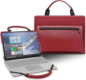 2 in 1 Protective Case   Portable Bag for 13.3" Samsung Galaxy Book S SM-W767/Galaxy Book Pro 13 np930xdb np935xdb & ASUS ZenBook 13 UX325JA Laptop[Not fit Galaxy Book Flex 13 NP930QCG],Red