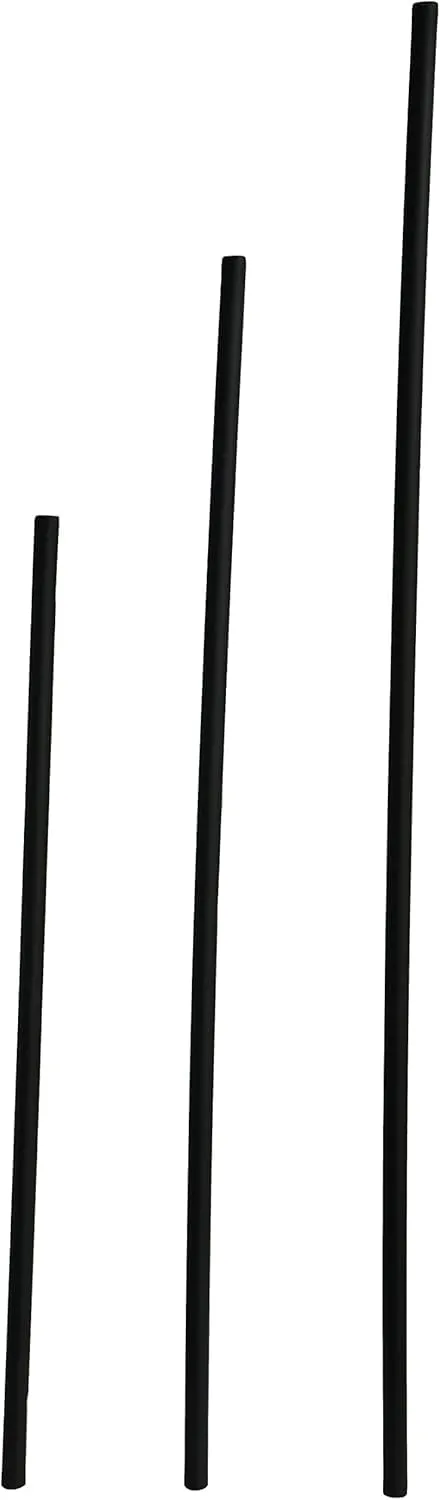 2-Pack Premium Foam Padded Training Bo Staff with Black Carry Bag Case