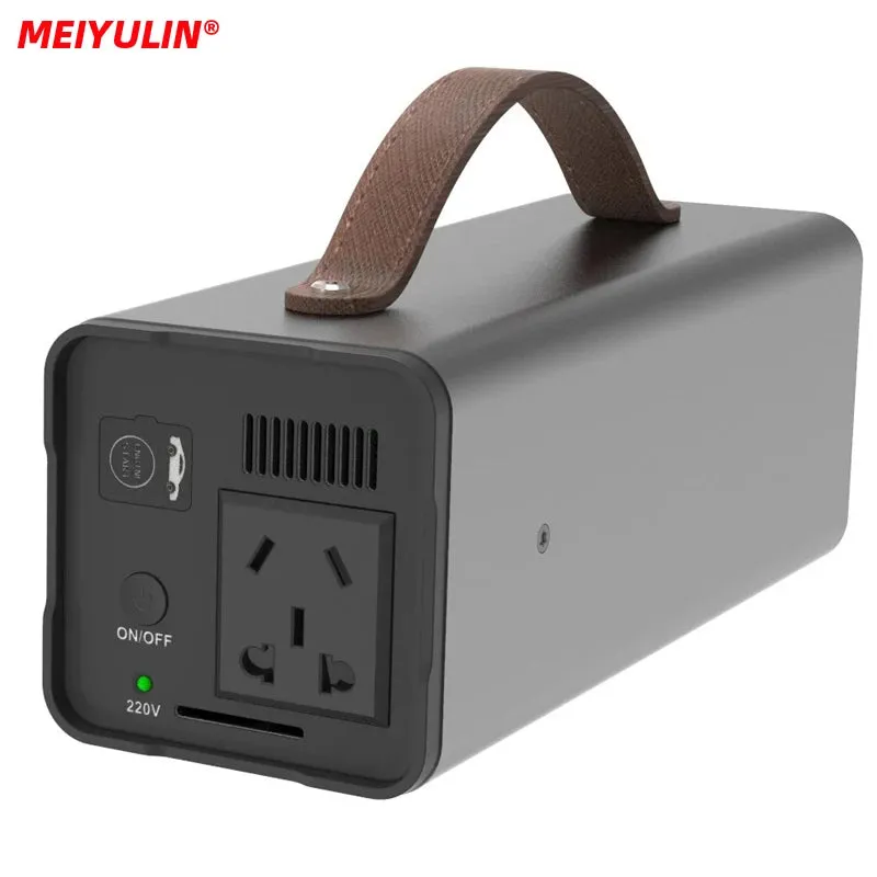 200W Portable 220V Charging Power Station 32000mAh Solar Generator USB AC Outdoor Auxiliary Spare Battery Powerbank for Camping