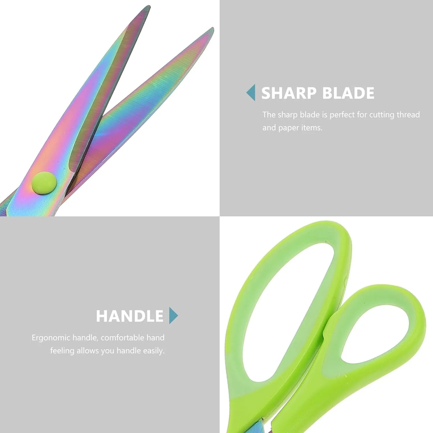 3 Pairs of Mini Embroidery Scissors, High Precision Stainless Steel Craft Scissors for Sewing, Sewing Thread Cutters Tools, Thread Cutting, and Fabric Artwork, with Protective Cases