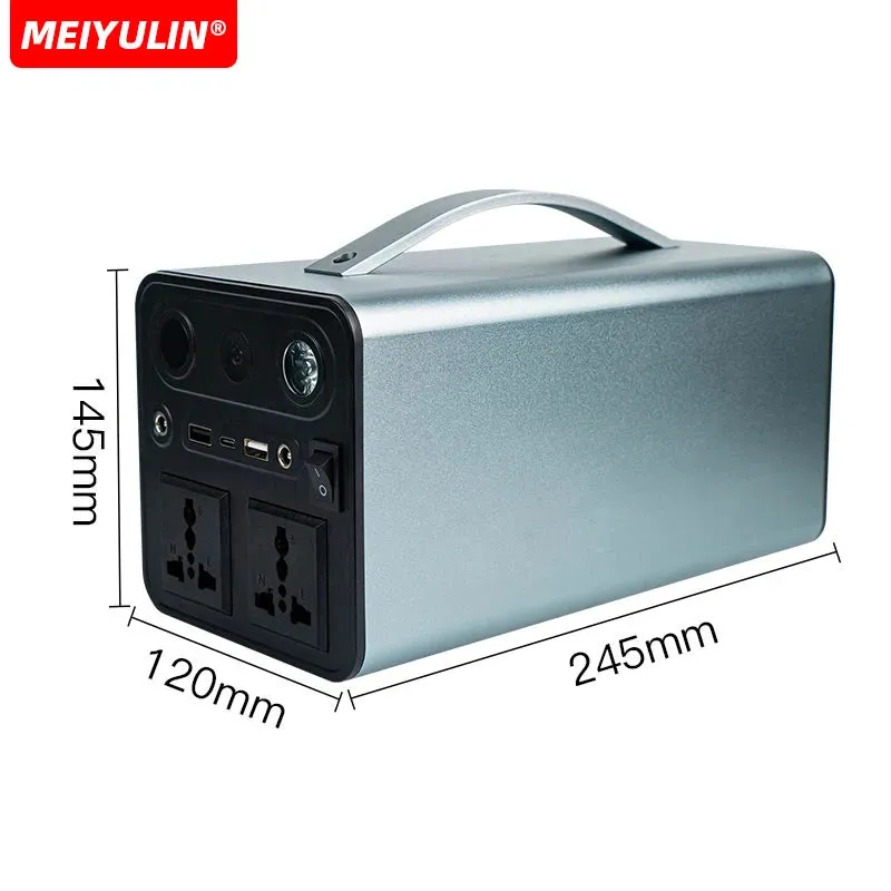 300W 220V Portable LiFePO4 Power Station 68000mAh Solar Generator USB C DC PD External Spare Battery Charger For Outdoor Camping