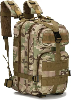 3P tactical backpack for men and women small outdoor mountaineering bag trekking camouflage backpack