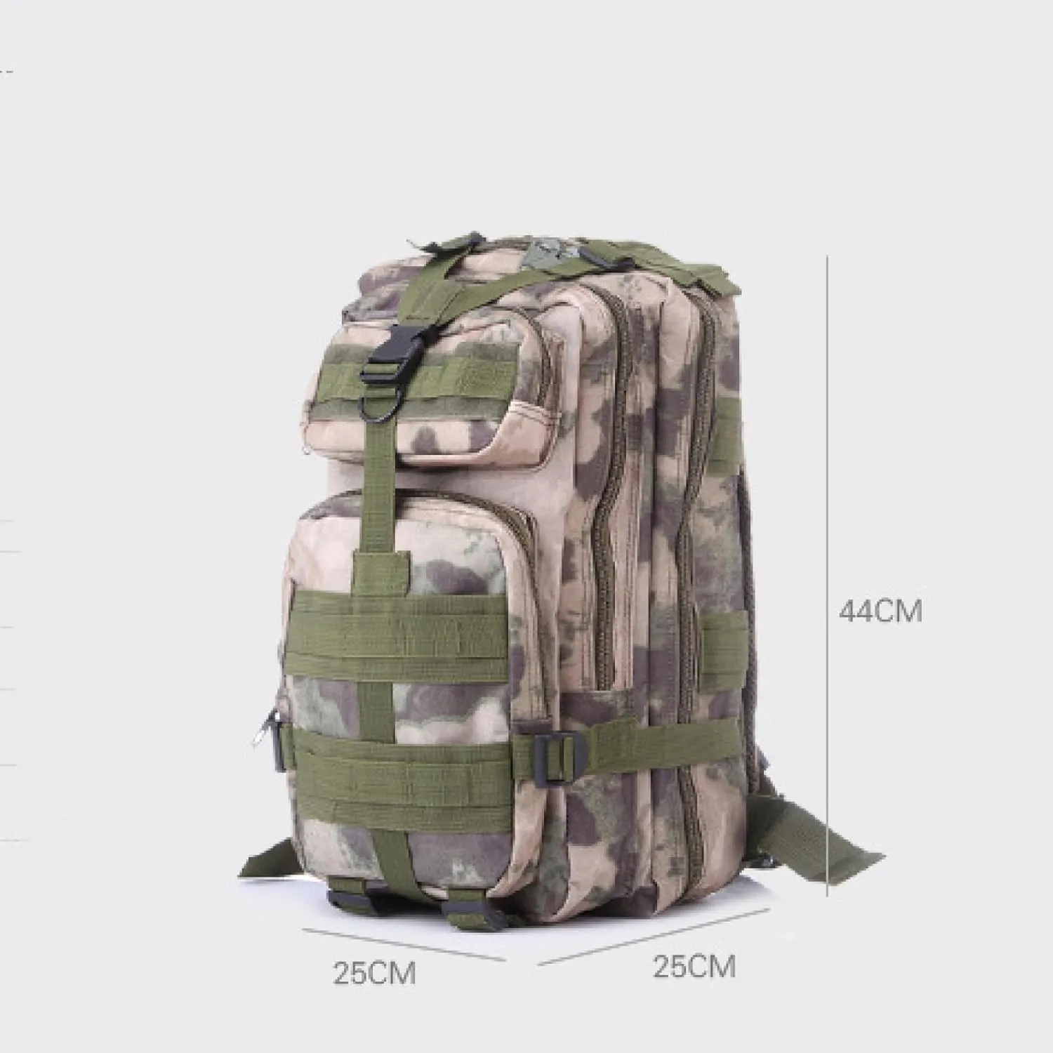 3P Tactical Backpack Outdoor Sports Camouflage Backpack Military Fan Mountaineering Trekking Bag