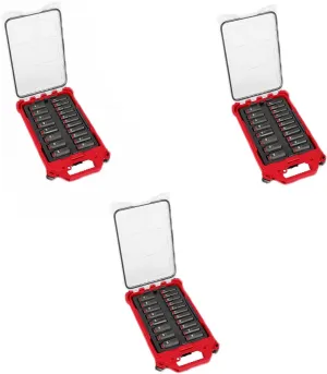 49-66-6801 for Shockwave 3/8 In. Impact Duty Socket Packout Set - 19 PC X3