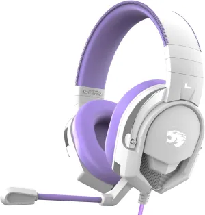 A88 Gaming Headset with Microphone, Stereo Wired Noise Cancelling Over-Ear Headphones with Mic for Pc, Ps5, Xbox One Series X/s, Ps4, Computer, Laptop, Mac, Nintendo, Gamer (Purple)