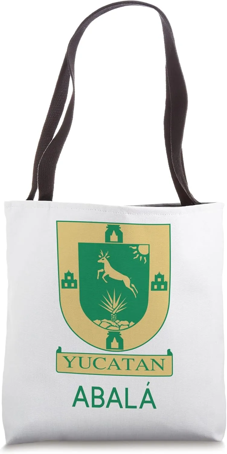 Abala Yucatan Estado De Mexico Escudo Eagle Aguila Tote Bag