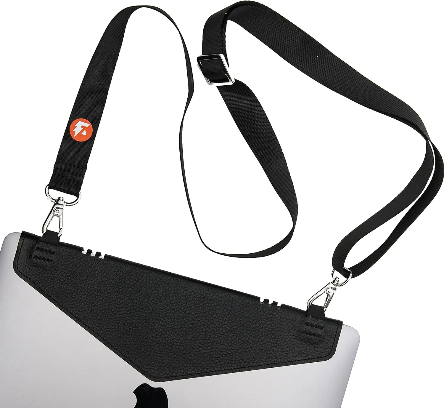 Adhesive Crossbody Laptop Carrier – Bag Sleeve Case Alternative – MEDIUM – Fits Acer, Apple, Google, HP, Microsoft