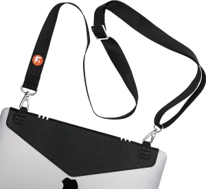 Adhesive Crossbody Laptop Carrier – Bag Sleeve Case Alternative – MEDIUM – Fits Acer, Apple, Google, HP, Microsoft