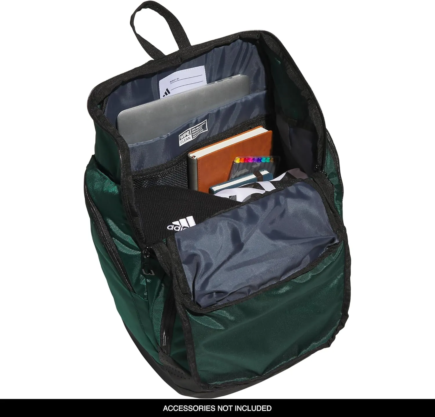 adidas 5-Star 2.0 Backpack for Multi-Sport Practice, Travel and Game-Day, Team Dark Green, One Size