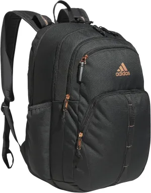 adidas Prime Work, Bag, Travel Backpack for Women and Men with Padded Compartment for Laptop, Carbon Grey/Rose Gold/2, One Size