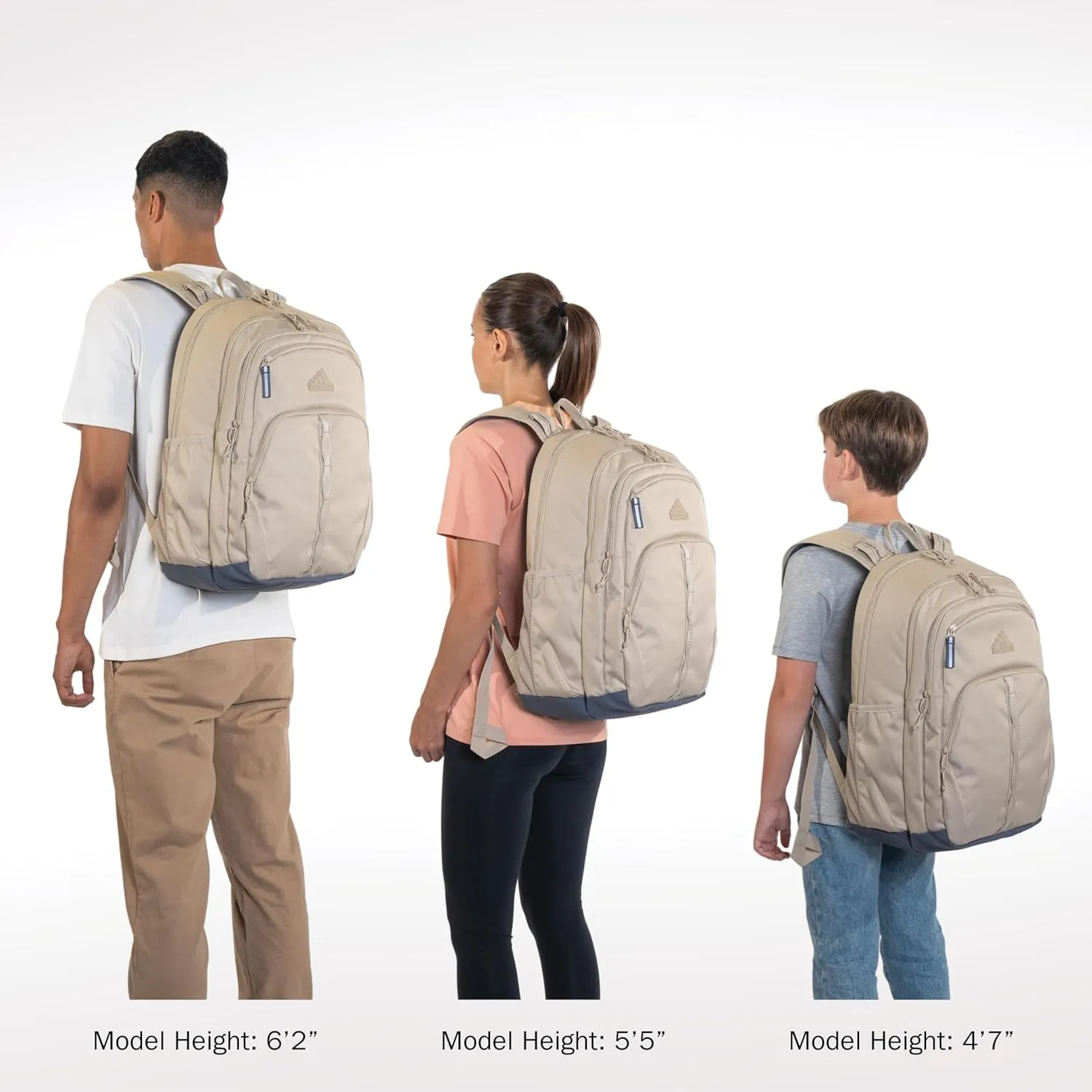 adidas Prime Work, Bag, Travel Backpack for Women and Men with Padded Compartment for Laptop, Carbon Grey/Rose Gold/2, One Size