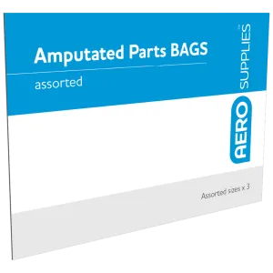 AEROSUPPLIES Amputated Parts Bags Env/3