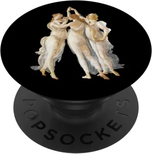 Aesthetic Sandro Botticelli - Three Graces from Primavera PopSockets Swappable PopGrip