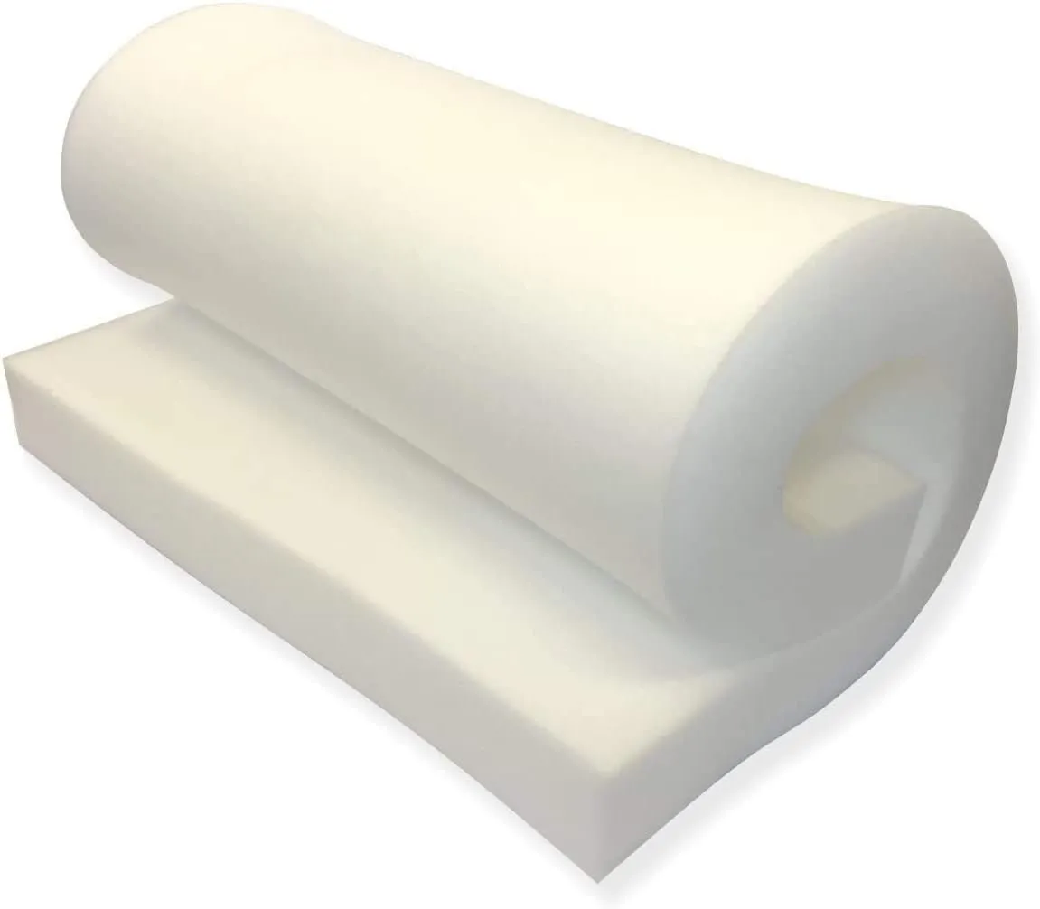 AK TRADING CO. Upholstery Foam Cushion - Medium Density 3" Height x 24" Width x 72" Length - Home or Commercial Use Seat Replacement Foam Cushion - Made in USA (MD-3x24x72), 1 Count (Pack of 1)