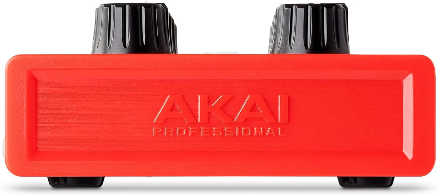AKAI Professional LPD8 - USB MIDI Controller with 8 Responsive RGB MPC Drum Pads for Mac and PC, 8 Assignable Knobs and Music Production Software