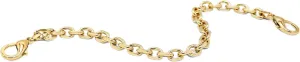 Alexander Michael Sophia Gold Chain Wristlet 10" Premium Cable Chain Phone Cases. Elegant Detachable Anti-Theft Strap. Hands-Free Wrist Strap. Premium Gold-Plating.