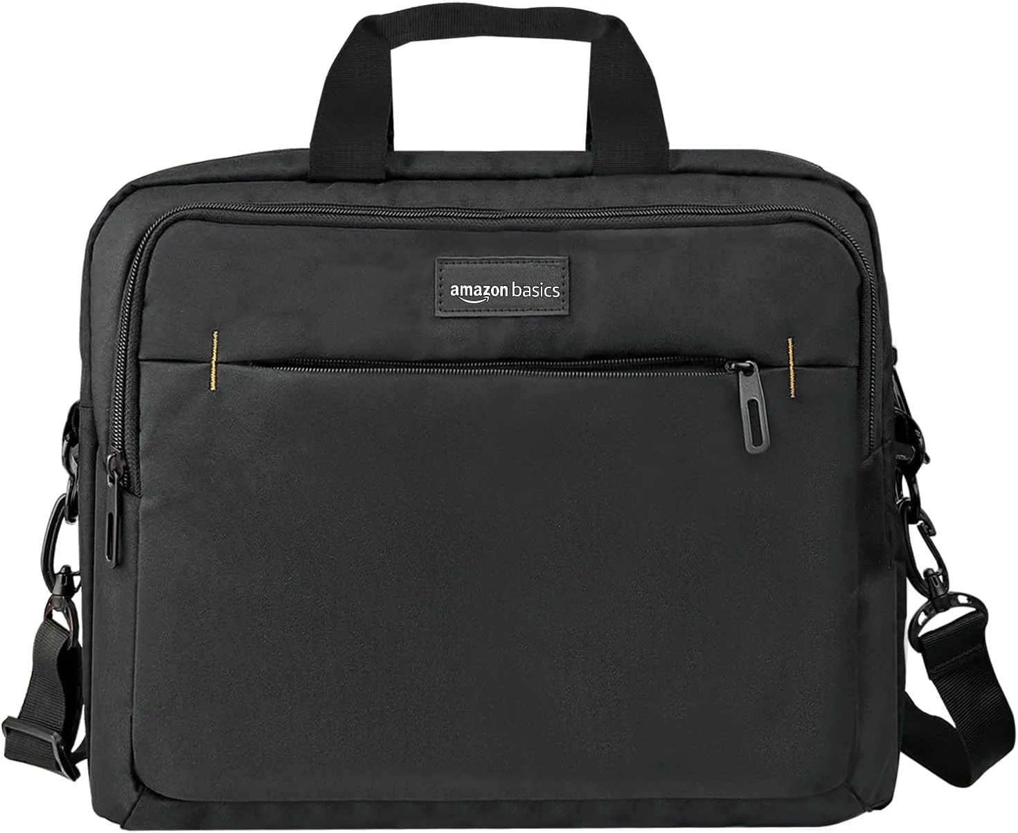 Amazon Basics Laptop Carrying Case With Shoulder Strap, 15.6 inch, Black