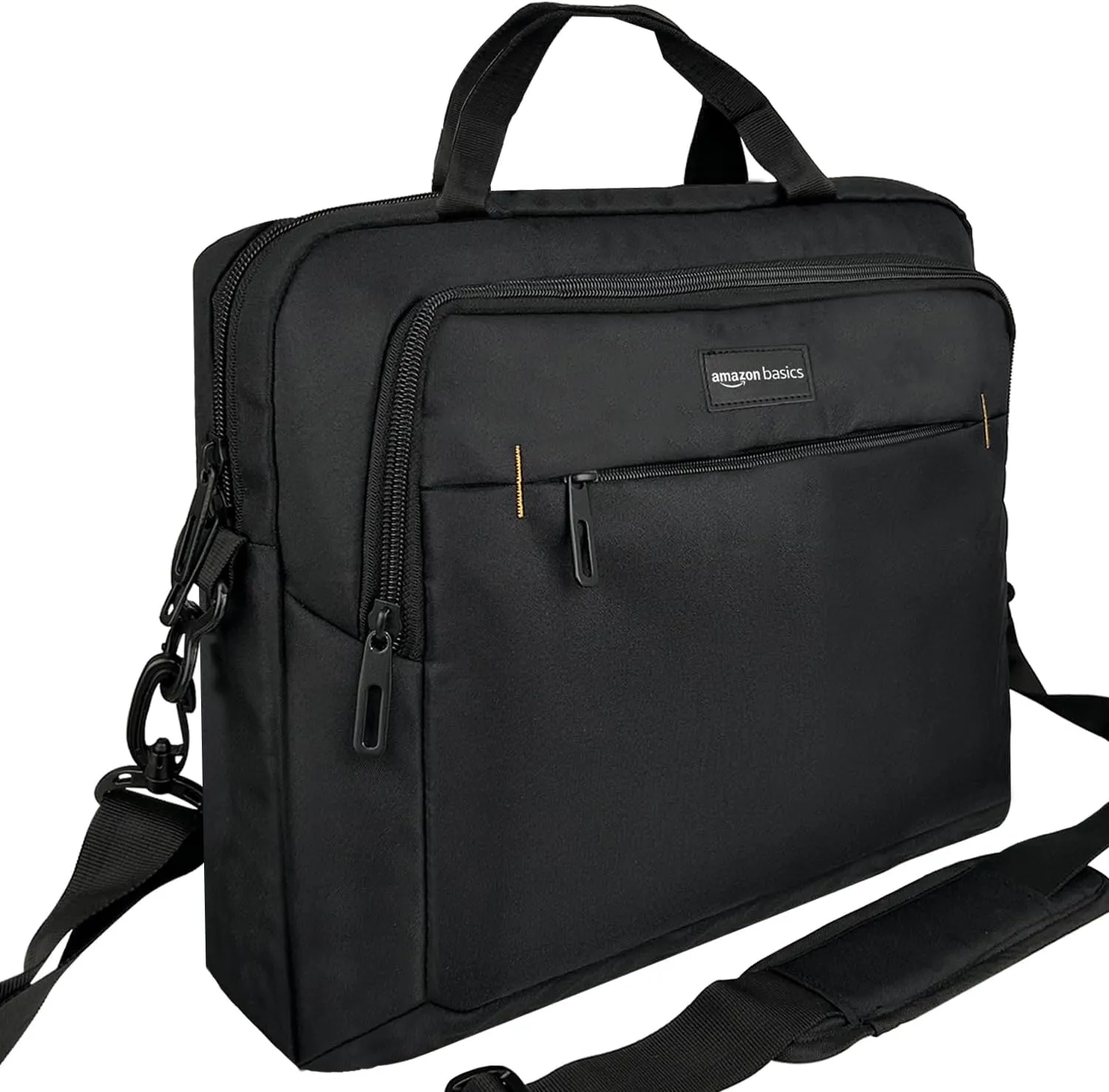 Amazon Basics Laptop Carrying Case With Shoulder Strap, 15.6 inch, Black