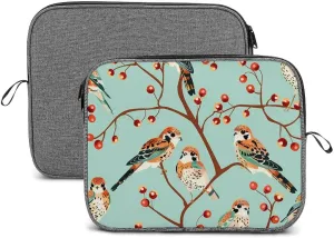 American Kestrel Pattern Laptop Sleeve Case Protective Notebook Carrying Bag Travel Briefcase 13inch
