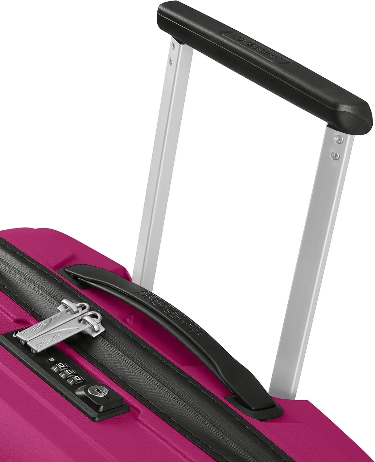 American Tourister Airconic Hardside Expandable Luggage with Spinners, Deep Orchid, 2PC SET (Carry-on/Large)