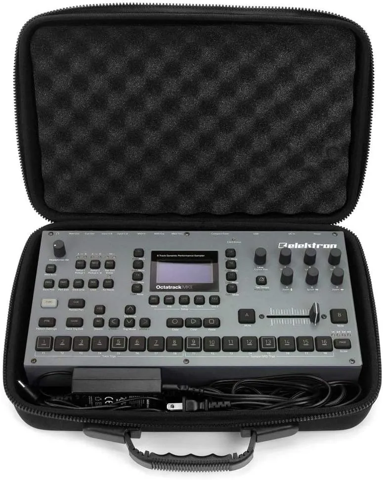 ANALOG CASES Case For The Elektron Octatrack- Custom-Fitted Compact PULSE Case for Travel