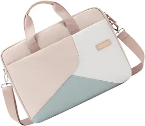 Angoily Laptop Bag for Business Travel Shoulder Strap Capacity Briefcase with Smooth Zipper Versatile and Daily Use Fashionable and Practical