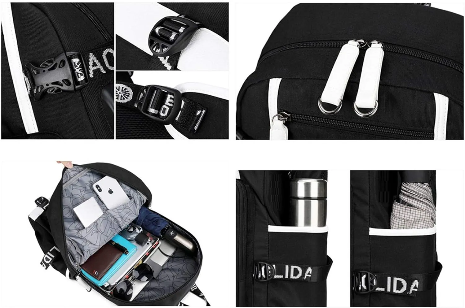 Anime Akame ga KILL Backpack Daypack Student Bag School Bag Shoulder Bag Bookbag 11