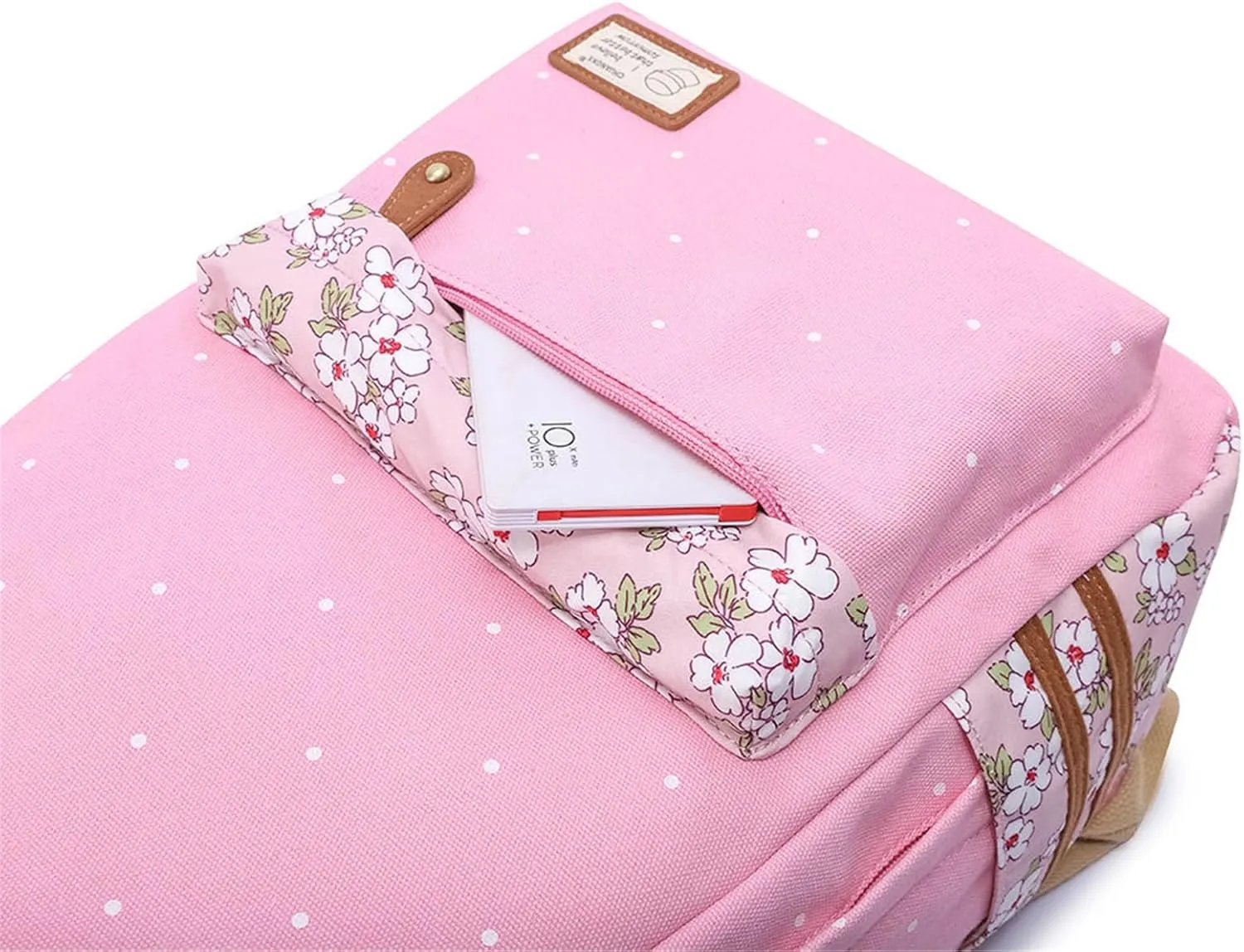 Anime Gushing Over Magical Girls Backpack Canvas School Bag Daypack Bookbag 10